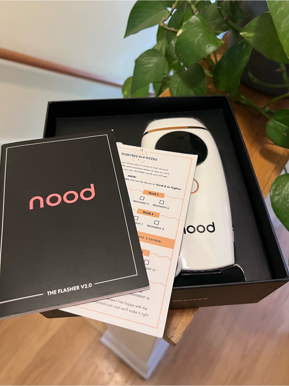 nood White IPL Hair Removal Device — Women's Skincare